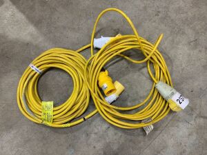 UNRESERVED 2 x 110v Extension Leads