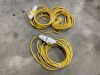 UNRESERVED 2 x 110v Extension Leads