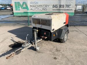 UNRESERVED 2011 Ingersoll-Rand 731E Fast Tow Diesel Two Tool Air Compressor & Generator