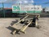 Galvanised Single Axle Trailer Frame