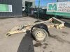 Galvanised Single Axle Trailer Frame - 2