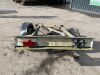 Galvanised Single Axle Trailer Frame - 4