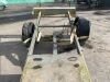 Galvanised Single Axle Trailer Frame - 9