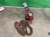 UNRESERVED Tiger 750KG Lever Chain Hoist