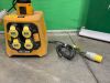 UNRESERVED Defender 110v Power Base c/w Defender 110v V3 Upright Light - 2