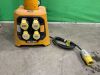 UNRESERVED Defender 110v Power Base c/w Defender 110v V3 Upright Light - 2