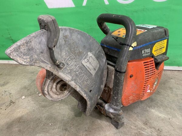 UNRESERVED Husqvarna K760 Oil Guard Petrol Consaw