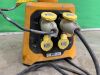 UNRESERVED Defender 110v 4 Way Splitter Base c/w Defender 110v V3 Upright Light - 3