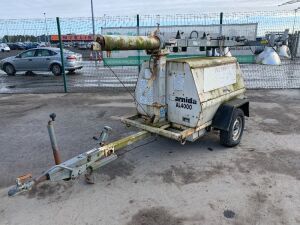 2002 Terex Amida AL4050-D Fast Tow Diesel Lighting Tower