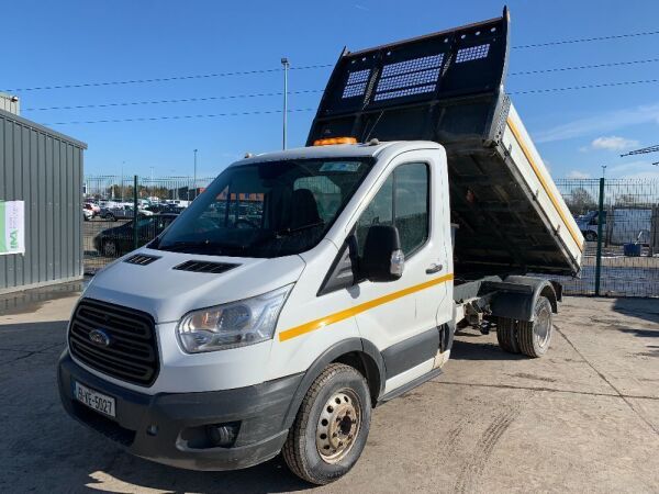 2015 Ford Transit 350 Twin Wheel Single Cab Tipper