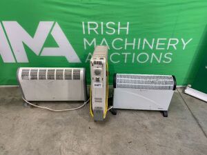 3 x Portable Radiators