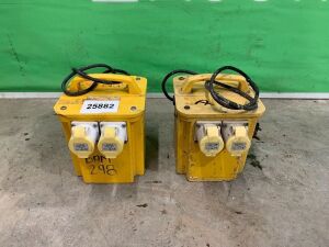 2 x 110v Transformers