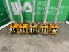 5 x UNRESERVED Defender 110v 4 Way Splitter Base c/w Defender 110v V3 Upright Light - 2