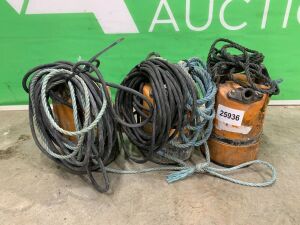 3 x UNRESERVED Submersible Pumps