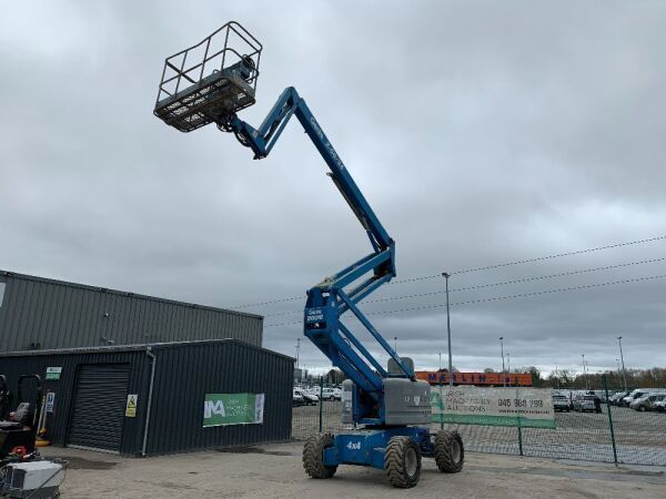 2004 Genie Z-60/34 Articulated Diesel Rough Terrain Boom Lift