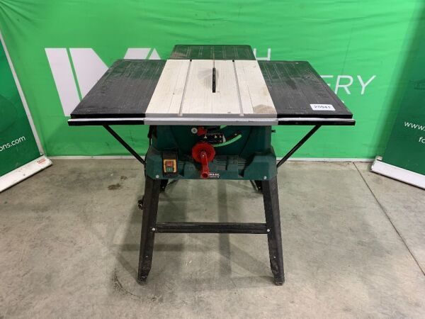 Parkside Table Saw  ONLINE TIMED AUCTION DAY TWO - Ireland's