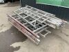 Compact Aluminium Scaffold Tower c/w Sides, Boards & Cross Bars - 2