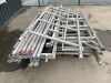 Compact Aluminium Scaffold Tower c/w Sides, Boards & Cross Bars - 6