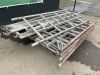 Compact Aluminium Scaffold Tower c/w Sides, Boards & Cross Bars - 7