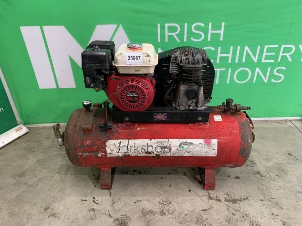 SIP 100Ltr Honda Petrol Compressor