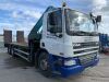 2008 DAF CF 75.310 6x2 Beaver Tail & Extendable Crane - 7