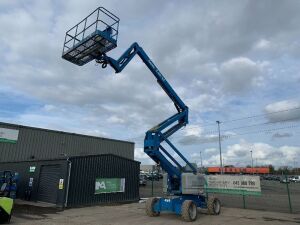 2014 Genie Z60/34 Articulated Diesel Rough Terrain Boom Lift