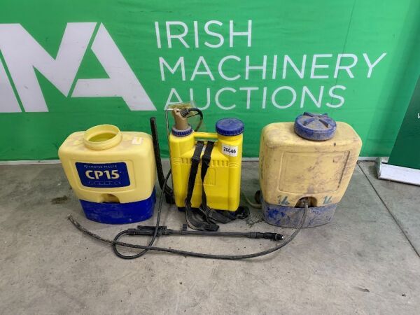 2 x UNRESERVED Knapsack Sprayers and 1 x Knapsack Tank Only