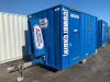 UNRESERVED 12` x 7`6" Mobile Welfare Unit c/w Canteen, Toilet & Generator Room