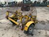 Single Axle Fast Tow Hydraulic Cable Reel Trailer - 6