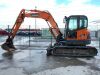 2017 Doosan DX85R-3 Zero Tail 8.6T Excavator c/w 3 x Geith Buckets - 4