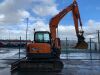 2017 Doosan DX85R-3 Zero Tail 8.6T Excavator c/w 3 x Geith Buckets - 6