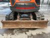 2017 Doosan DX85R-3 Zero Tail 8.6T Excavator c/w 3 x Geith Buckets - 11