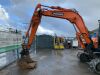 2017 Doosan DX85R-3 Zero Tail 8.6T Excavator c/w 3 x Geith Buckets - 24