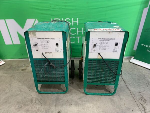 UNRESERVED 2 x EBAC Portable Dehumidifiers