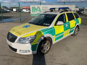 UNRESERVED 2010 Skoda Octavia 2.0 TDI Elegance 140BHP Estate Ambulance