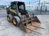 2007 New Holland LS160 Skid Steer c/w Bucket & Forks - 7