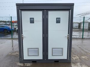 UNRESERVED/UNSED Bastone Double Toilet Unit