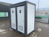 UNRESERVED/UNSED Bastone Double Toilet Unit - 2