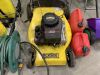 UNRESERVED Job Lot to Include: Iron Side Petrol Mower, 2x Backpack Sprayers, 2x Hose Reel, 2x Jerry - Cans & Seader - 4