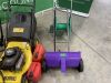 UNRESERVED Job Lot to Include: Iron Side Petrol Mower, 2x Backpack Sprayers, 2x Hose Reel, 2x Jerry - Cans & Seader - 5