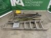 UNRESERVED Job Lot to Include: Large Selection of Garden Tools 5x Rung Step Ladder