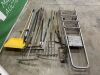 UNRESERVED Job Lot to Include: Large Selection of Garden Tools 5x Rung Step Ladder - 3