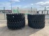 UNRESERVED/UNUSED 4 Of 26.5 x 25 x 28 Dump Truck/Loader Tyres