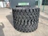 UNRESERVED/UNUSED 4 Of 26.5 x 25 x 28 Dump Truck/Loader Tyres - 3