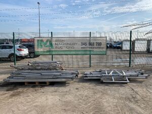 Selection Of Aluminium Scaffolf Boards, Sides & Poles