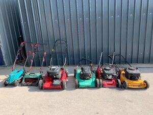 UNRESERVED 6 x Lawnmowers For Parts/Repair