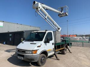 2002 Iveco Daily 50C11 CC 3.7M Cherry Picker