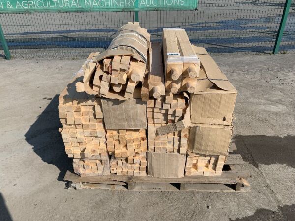 UNRESERVED 14 x Timber Spindles