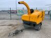 UNRESERVED Jensen A540 Fast Tow Single Axle Diesel Turn Table Wood Chipper