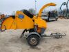 UNRESERVED Jensen A540 Fast Tow Single Axle Diesel Turn Table Wood Chipper - 6